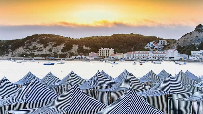 상 마르티뇨 두 포르투 Casas Do Mar - S. Martinho Bay 아파트 외부 사진